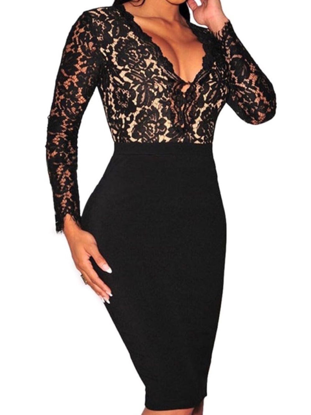 Lace Bodycon Dress